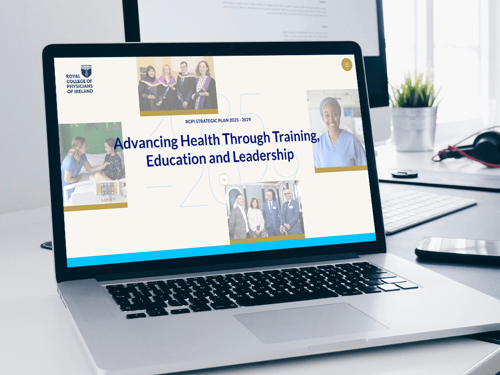 screenshot of rcpi strategic plan webpage